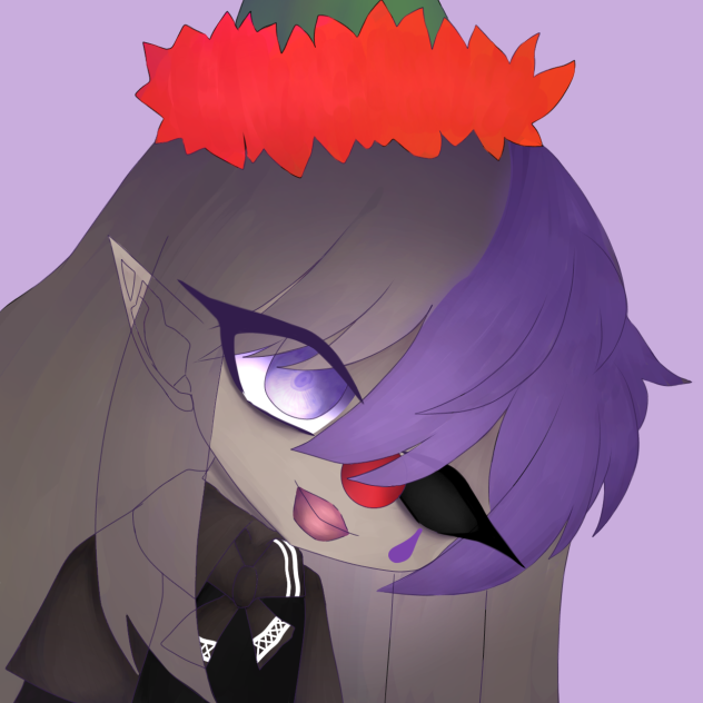 my oc 😖💜