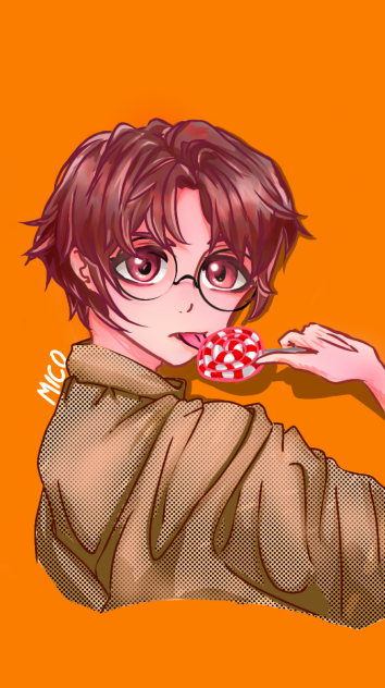 Looking at - ibisPaint