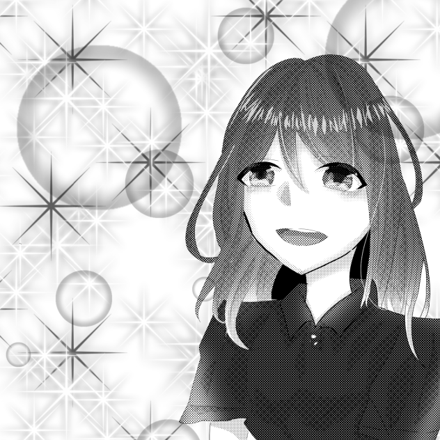 トーン  描いてみた