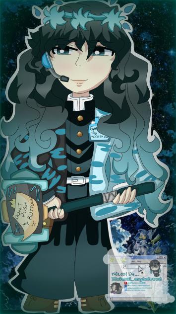 More Muichiro as a mod 🩵🤍✨