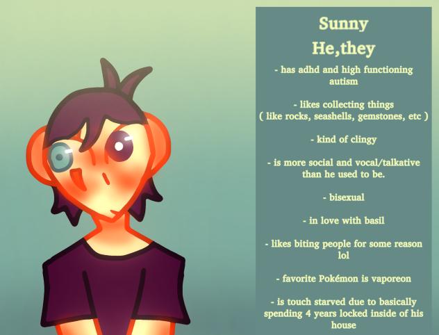 sunny headcannons (kind of old❓)