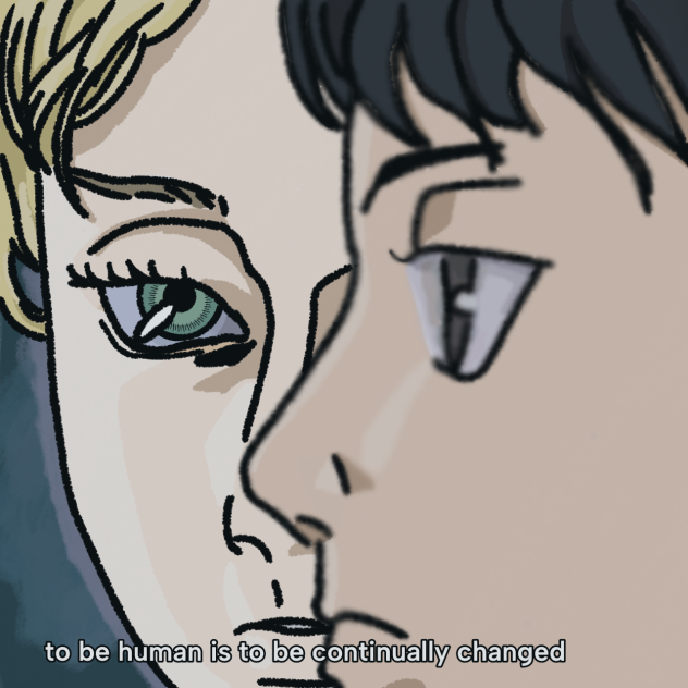 Ash and eiji in Monster