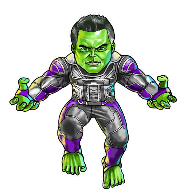 hulk avengers endgame - ibisPaint