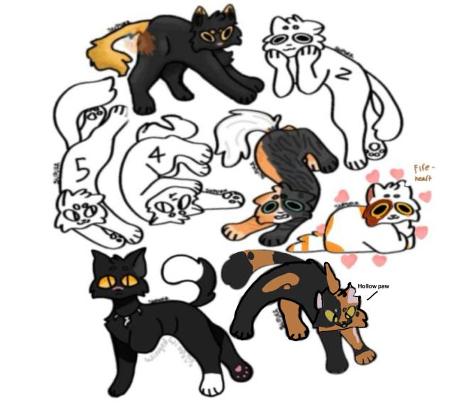 Warrior cat art collab