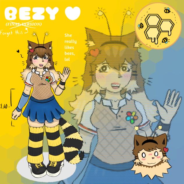 One of my characters! Bezy 1-2 OLD - ibisPaint