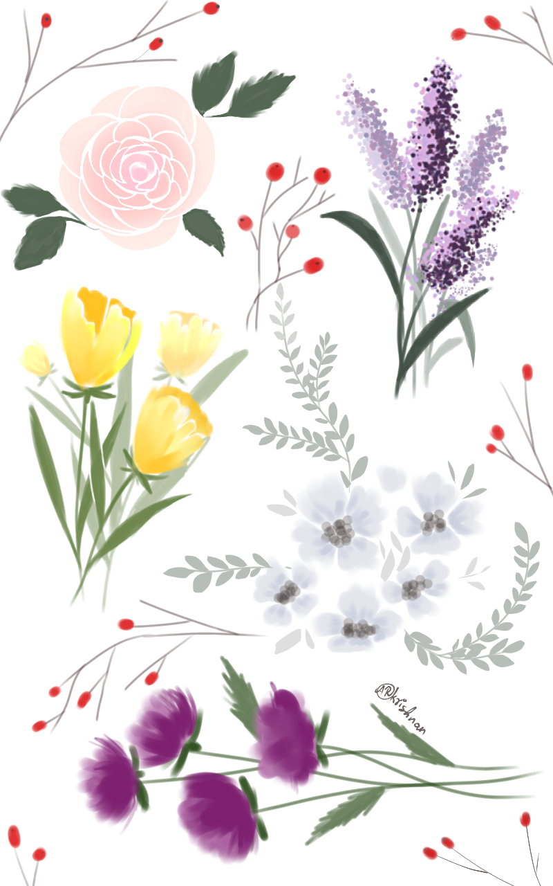 Flowers🌼 - ibisPaint