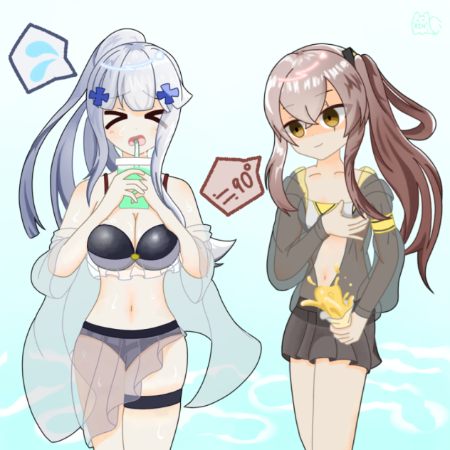 HK416＆UMP45 in 海