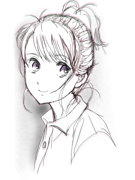 微睡の約束❤️ -線画Ver.-