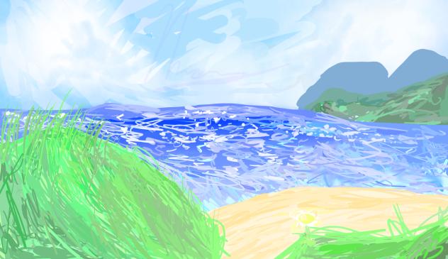 beach - ibisPaint