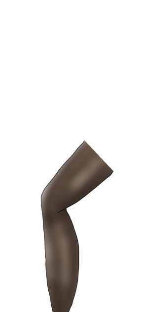 タイツの描き方練習