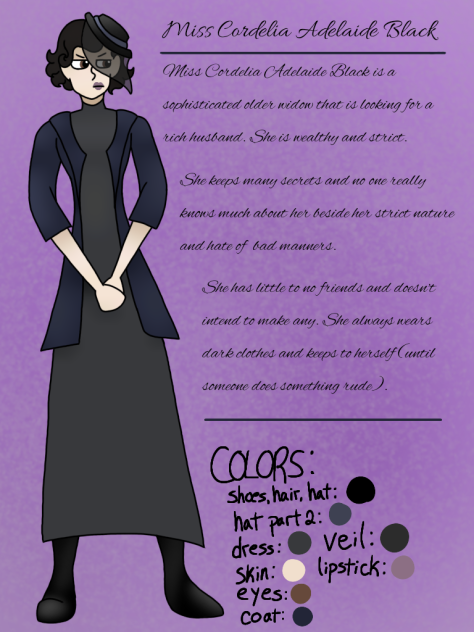 Miss Cordelia Adelaide Black