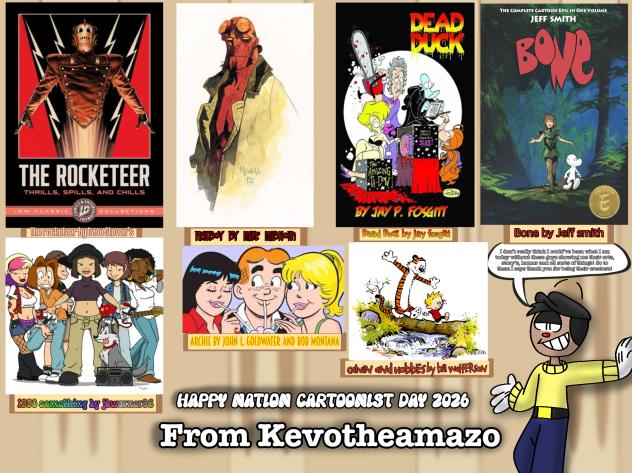 Happy national cartoonist day 2026