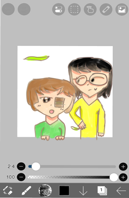 my oc,and me in real life