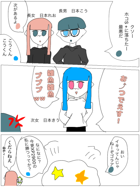 パーカーイカ兄妹の日常