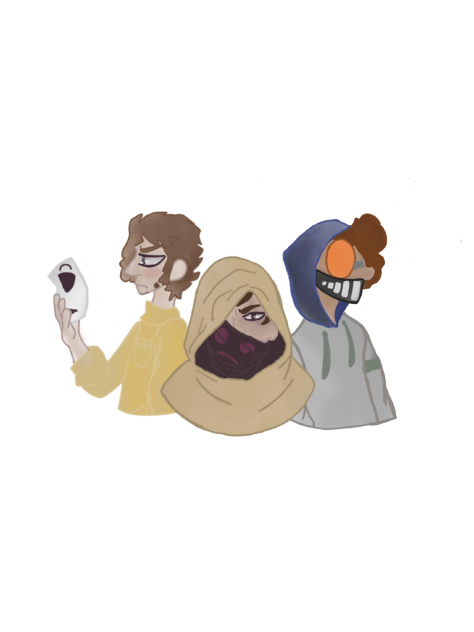 Hoodie, Masky, and Ticci Toby (ver. 2)