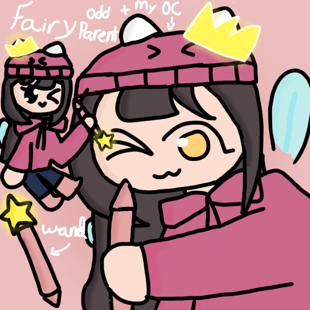 Fairy oddparents + my oc