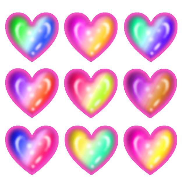 Y2k hearts2