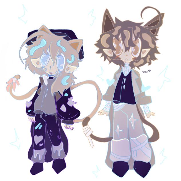 Catzai and catuya 😼!!☆