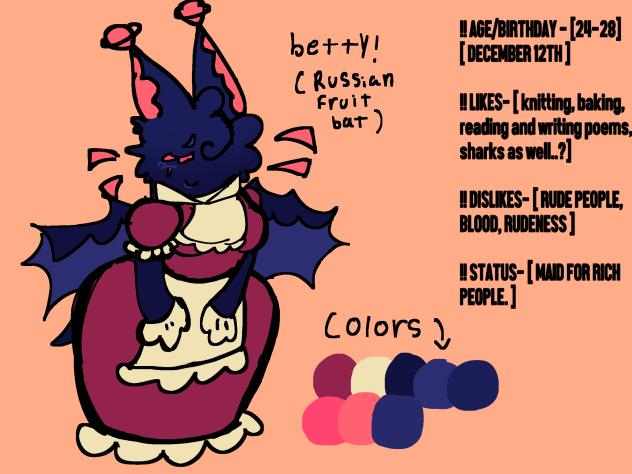 betty info sheet idk
