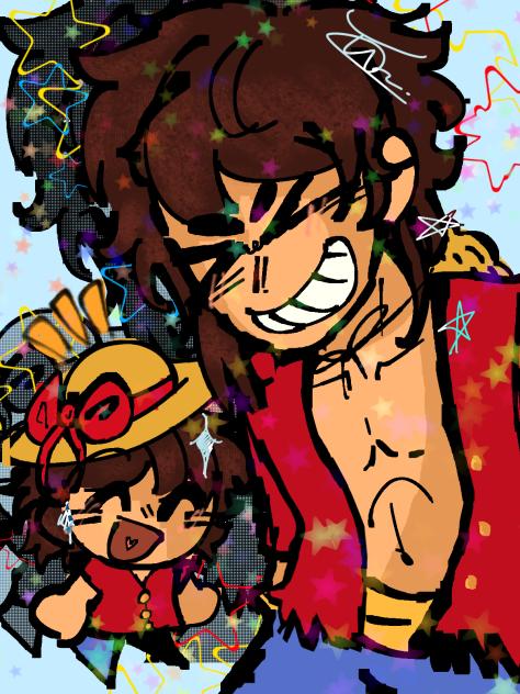 Luffy - ibisPaint