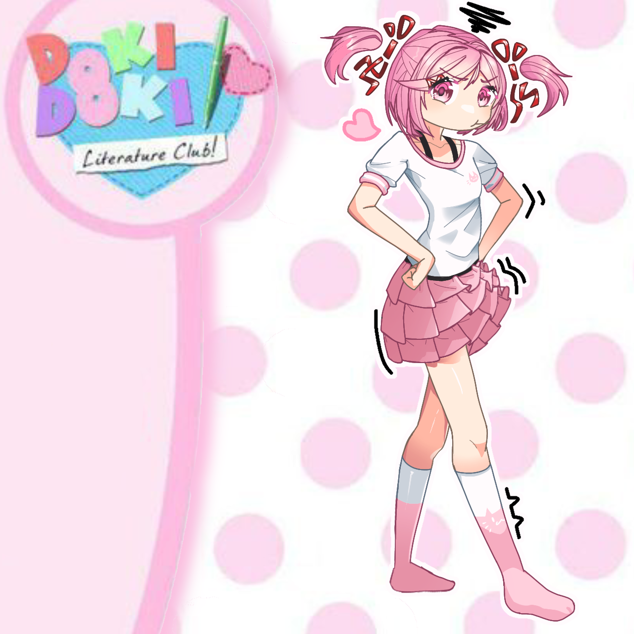 Natsuki ddlc - ibisPaint