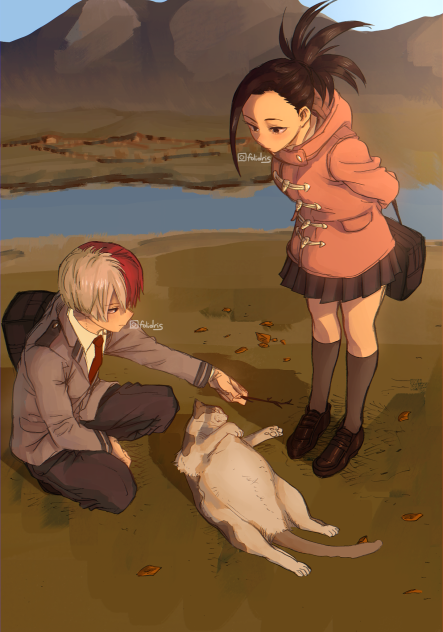 horikoshi sketch coloring