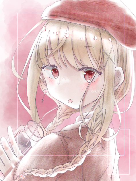 苺と三つ編み