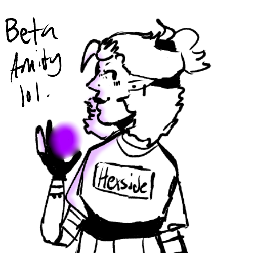 🖤💜 Beta Amity lol 💜🖤