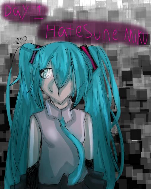Day 1 - Hatsune Miku