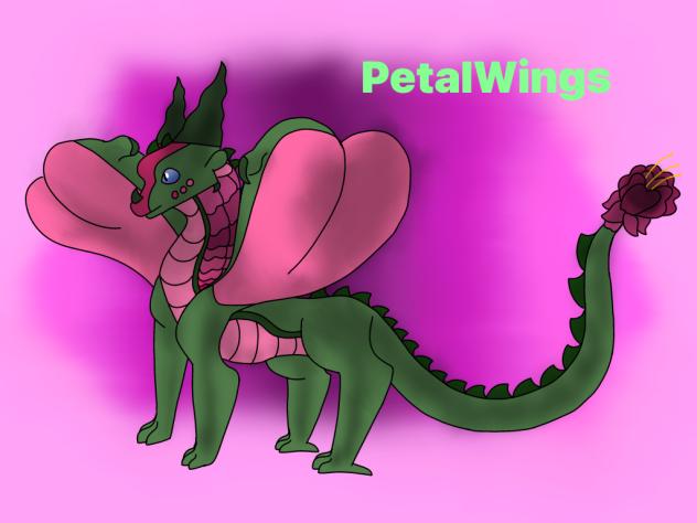 Wings of fire. FanTribe. PetalWings.