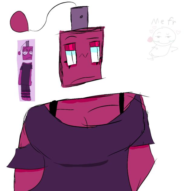 Redrawing My old dandys world oc