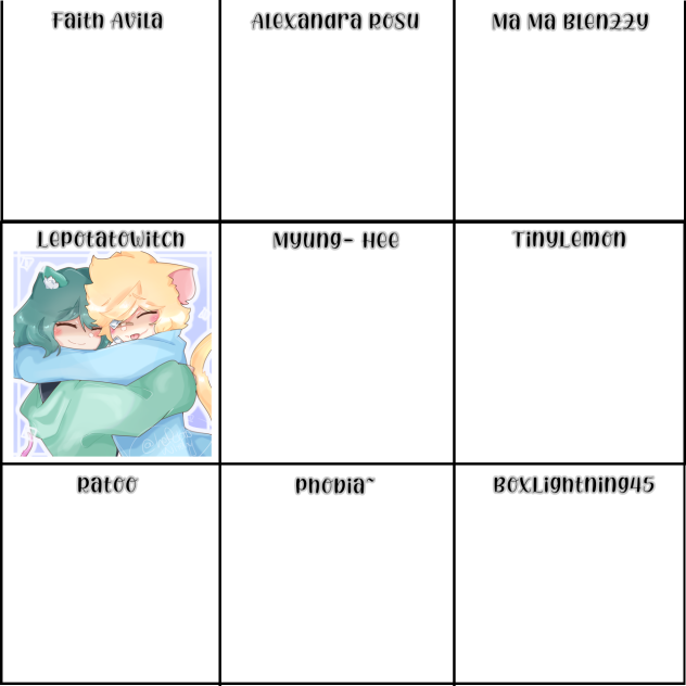 TTundra Snow’s fav artists ❤️✨