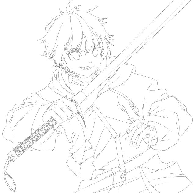 線画