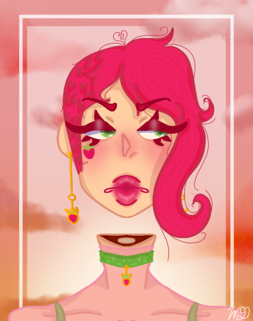 Edgy Strawberry Shortcake 🍰🥀