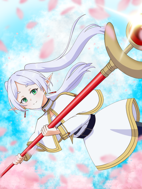 桜花のフリーレン