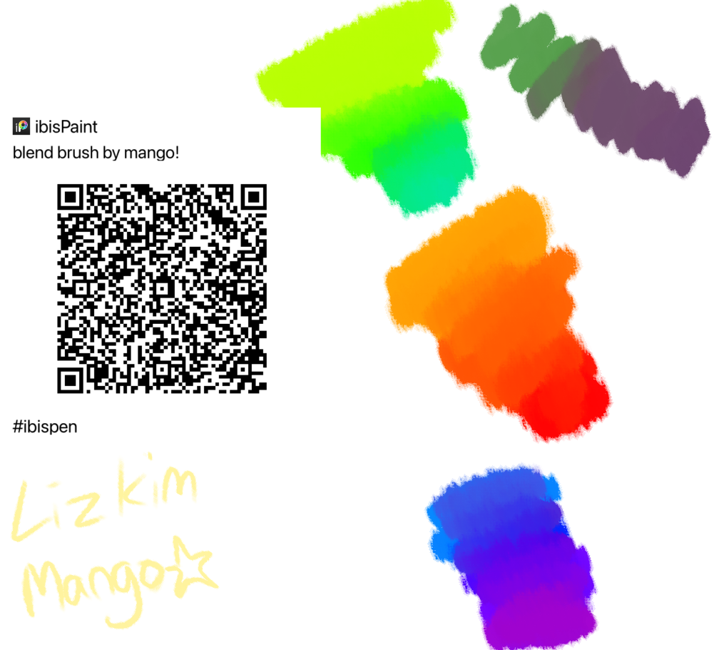 Great blend brush ibisPaint