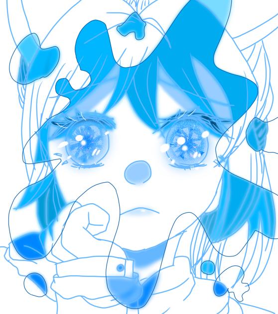 青い世界
