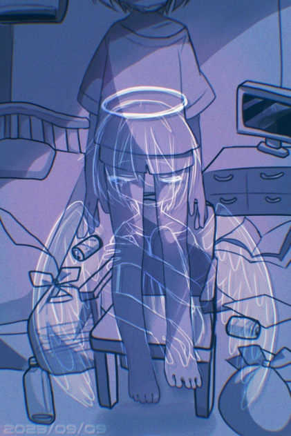 苦しい