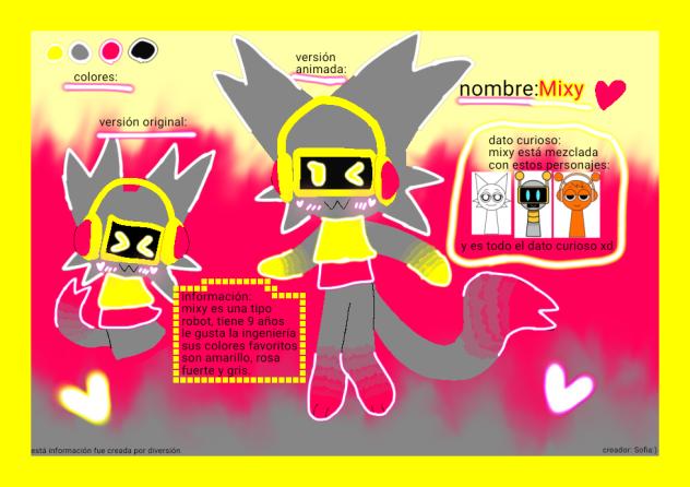 fan art de mixy🥰💕