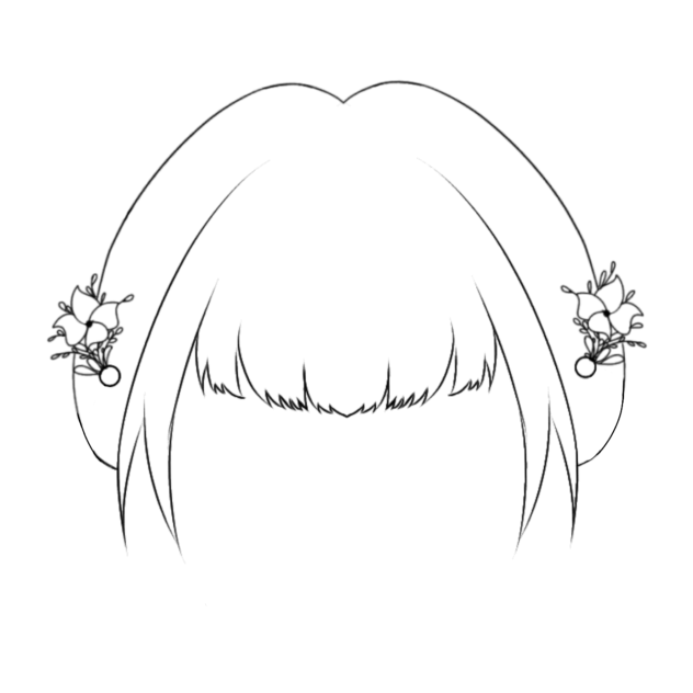 Front view hair 3.0 ibis contest wedding - ibisPaint