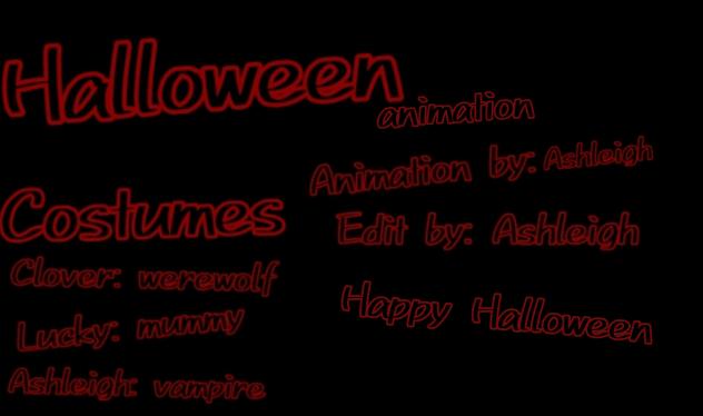 Halloween animation (gacha club)