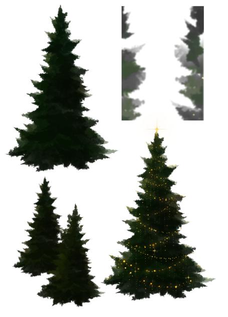 Evergreen Tree - ibisPaint
