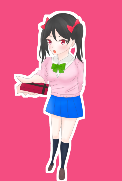 バレンタインにこちゃん