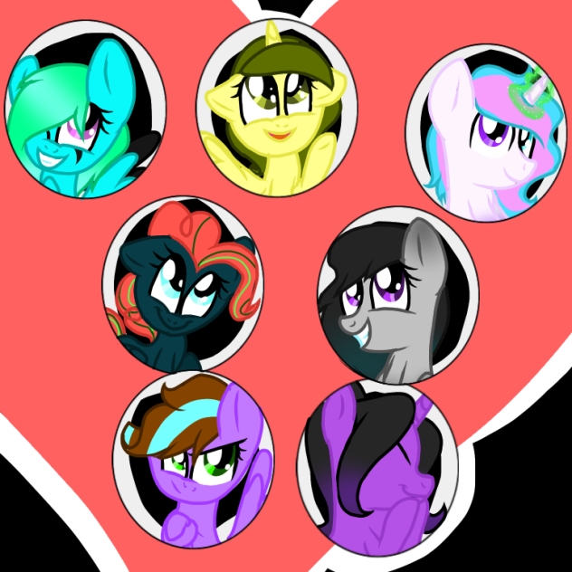 PFF mane 7!!!! (Speedpaint)