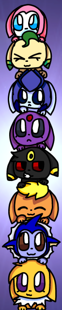 The Ultimate Eeveelution Tower - ibisPaint