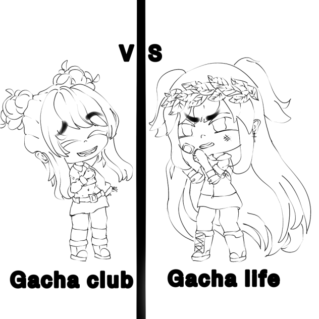 Gacha life vs Gacha club!