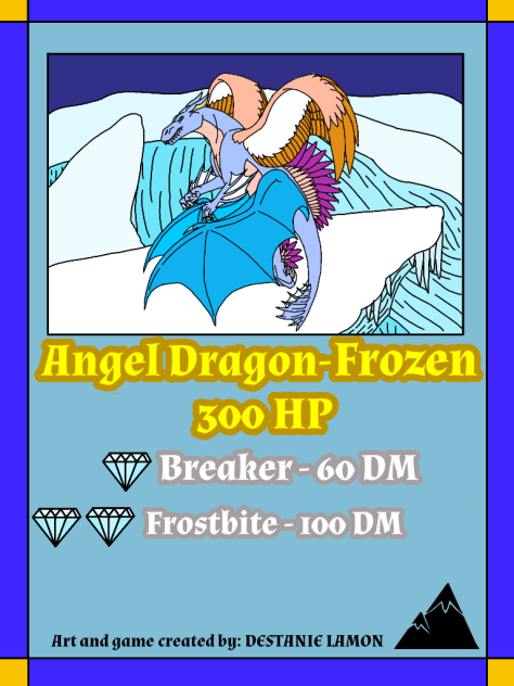 CC&M ANGEL DRAGON-FROZEN
