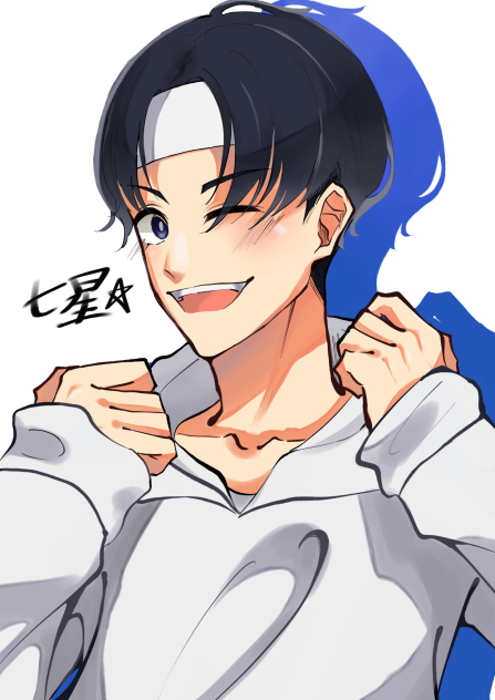 デジタル初描き七星