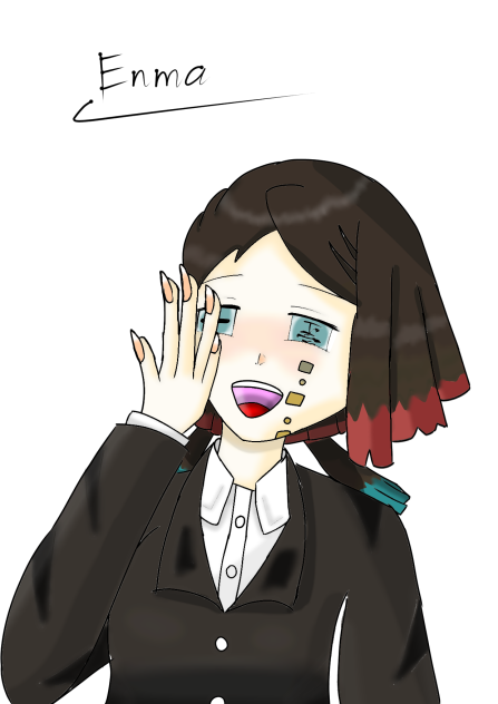 Enmu(hạ huyền nhất) in ibisPaint