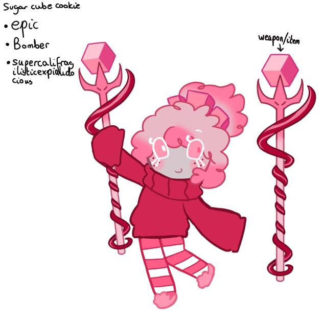 redrew a cookie oc i forgot about